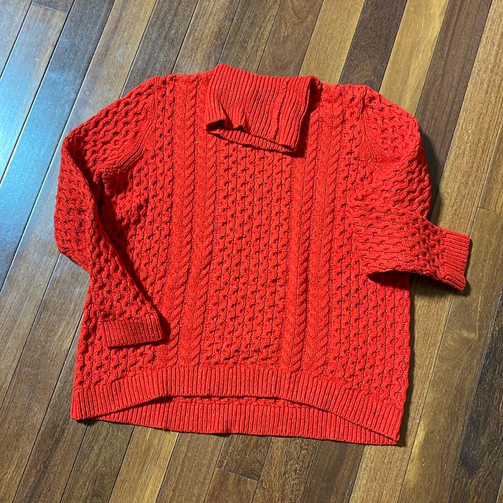 Lands End turtle neck sweater